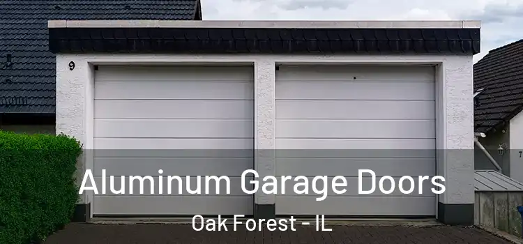 Aluminum Garage Doors Oak Forest - IL