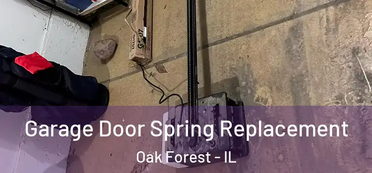  Garage Door Spring Replacement Oak Forest - IL