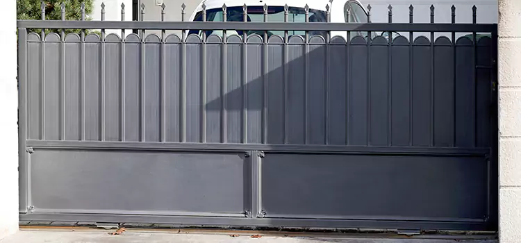 Metal Driveway Gate Installation Oak Forest