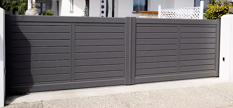 Automatic Gate Fence Oak Forest