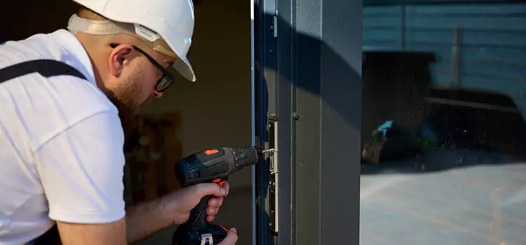 Aluminium Sliding Door Lock Fitting Oak Forest