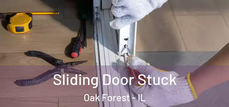  Sliding Door Stuck Oak Forest - IL